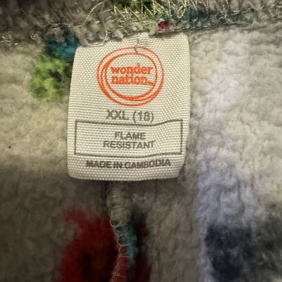 Wonder Nation Fleece Pajama Pants set of 3 | Boys XXL - Picture 13 of 13